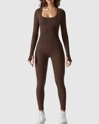 Stalkette SleekContour Full Sleeve Jumpsuit (New)