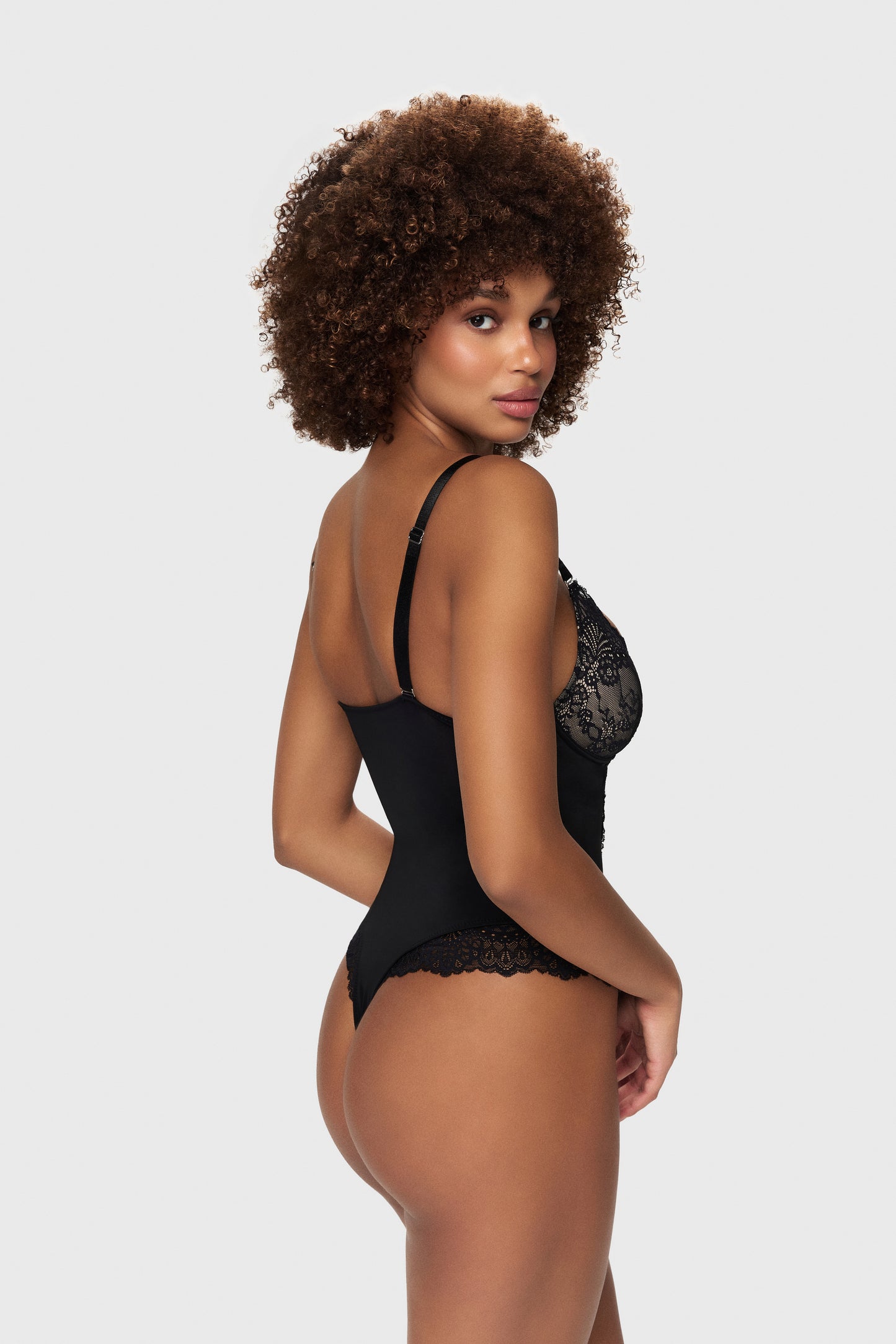 Stalkette SleekV Lace Bodysuit