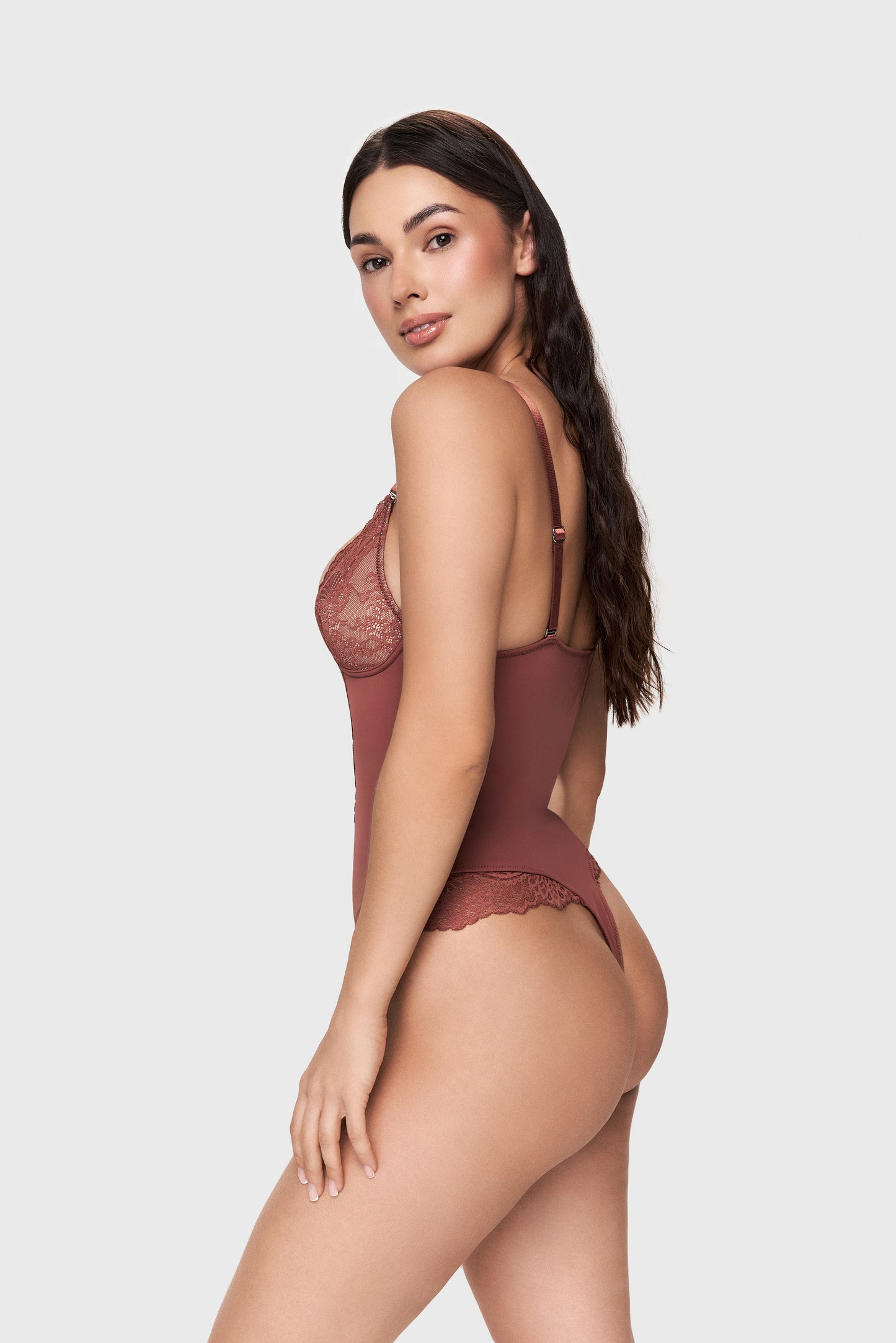 Stalkette SleekV Lace Bodysuit