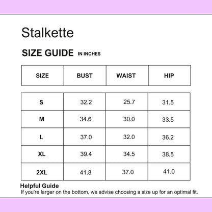 Stalkette SatinSoft Shortsleeve Bodysuit