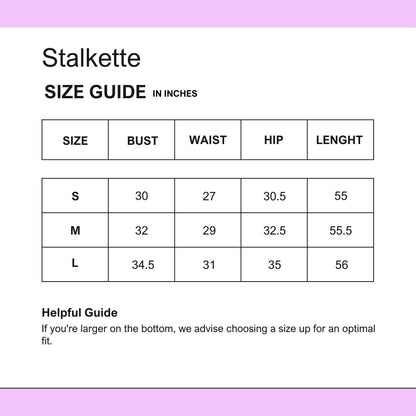 Stalkette SleekContour Full Sleeve Jumpsuit (New)